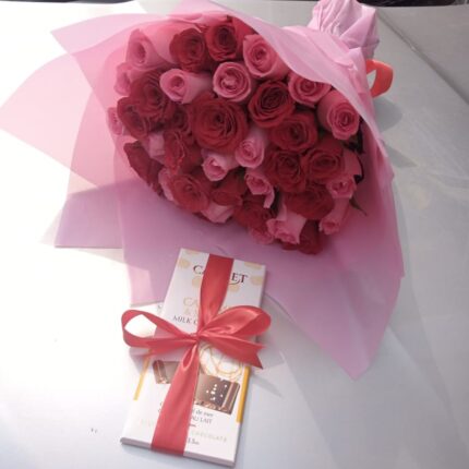 ROSES & CACHET CHOCOLATE