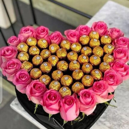 PINK ROSES & FERRERO ROCHER