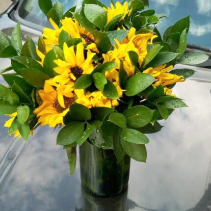 SUNFLOWER VASE