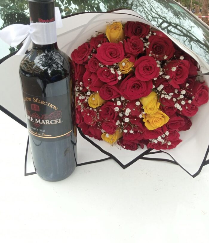 PIERRE MARCEL  & ROSES