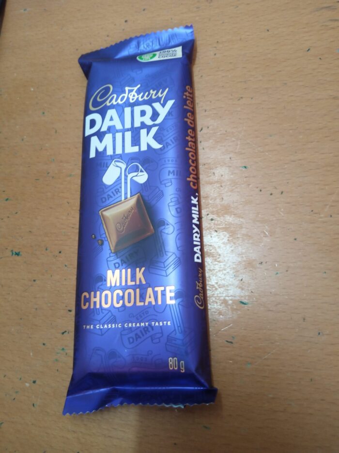 80G DAIRY MILK CHOCOLATE