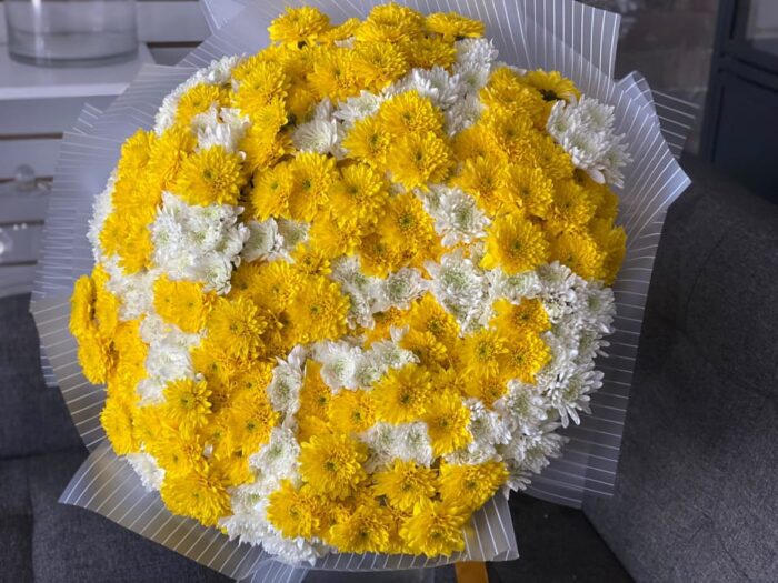 BRIGHT CHRYSANTHEMUMS