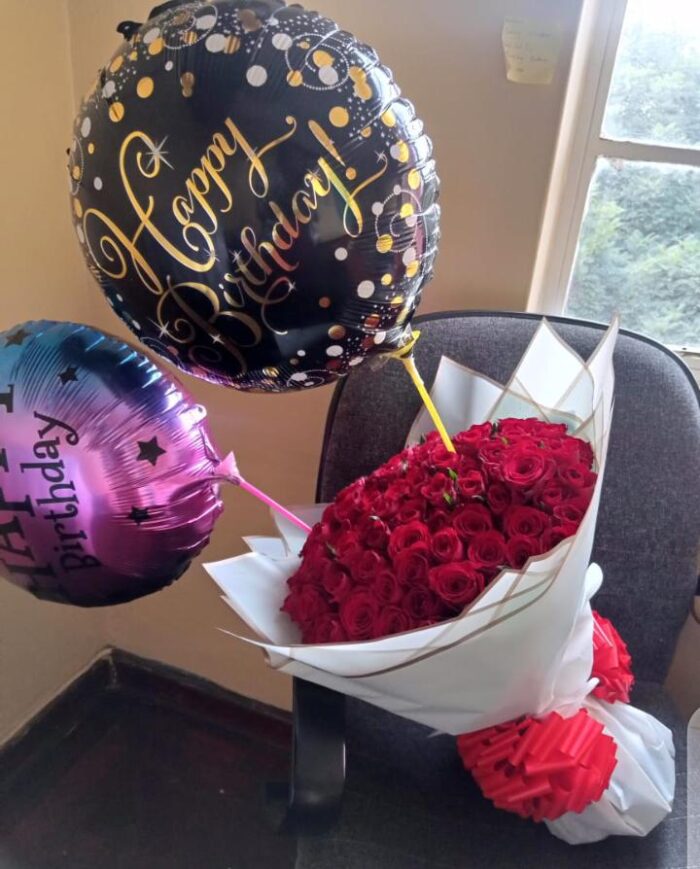 100 UNMATCHED ROSES