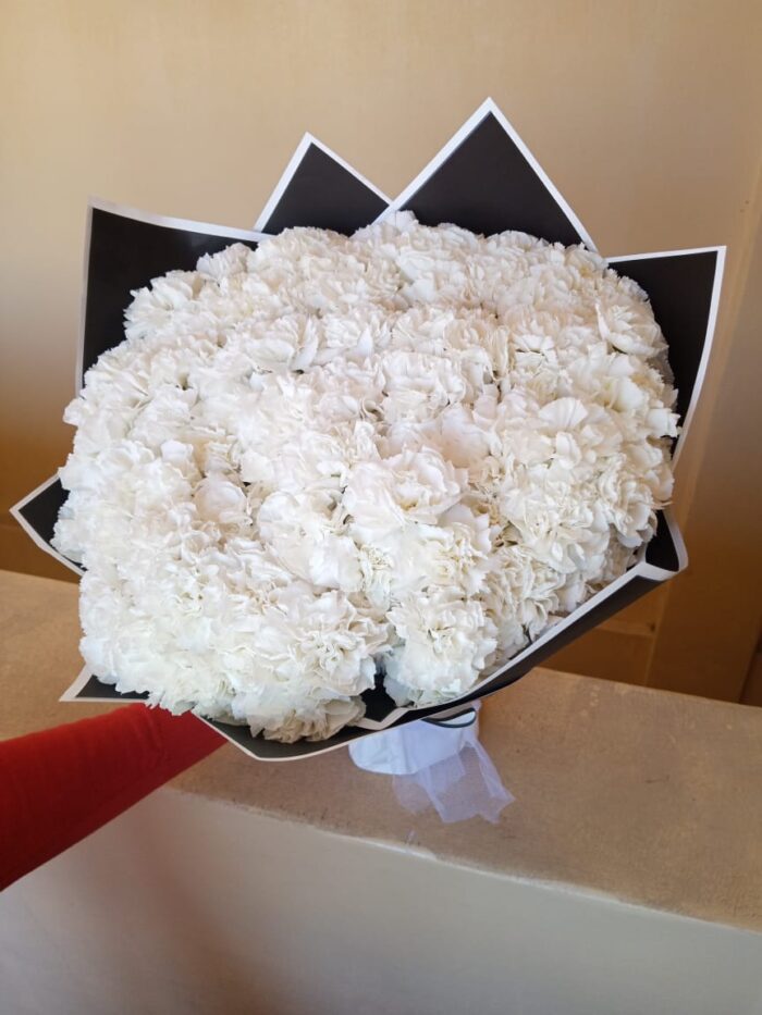 LARGE  CARNATIONS BOUQUET