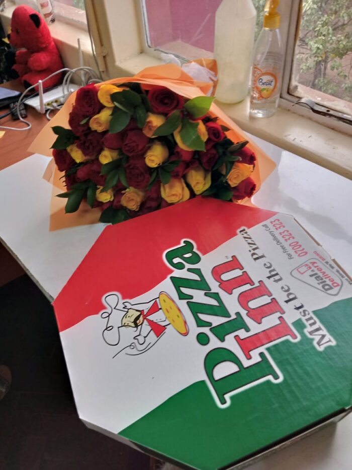 PIZZA & BOUQUET