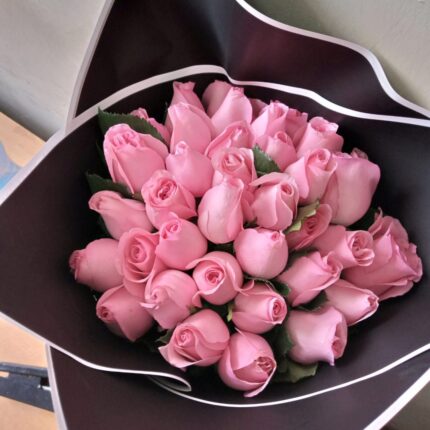 40 PINK ROSES