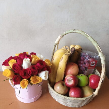 FRUITS & MINI BOX FLOWERS