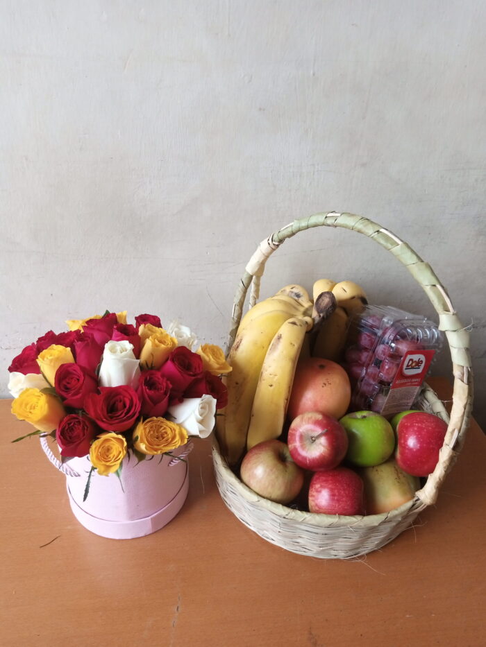 FRUITS & MINI BOX FLOWERS