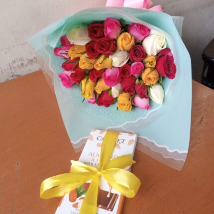 CACHET CHOCOLATE AND BOUQUET