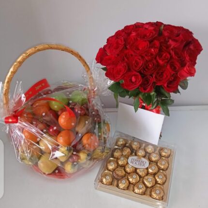 FRUITS, ROSES & CHOCOLATES