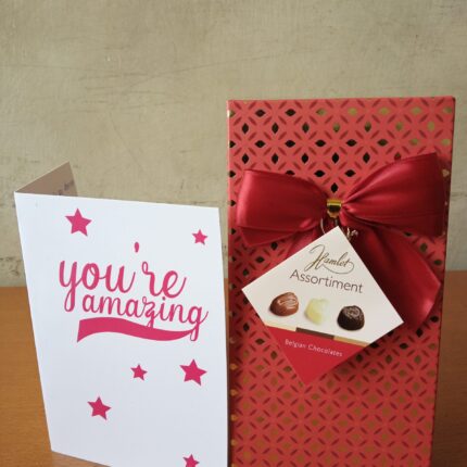 HAMLET ASSORTED CHOCOLATE WITH A CARD