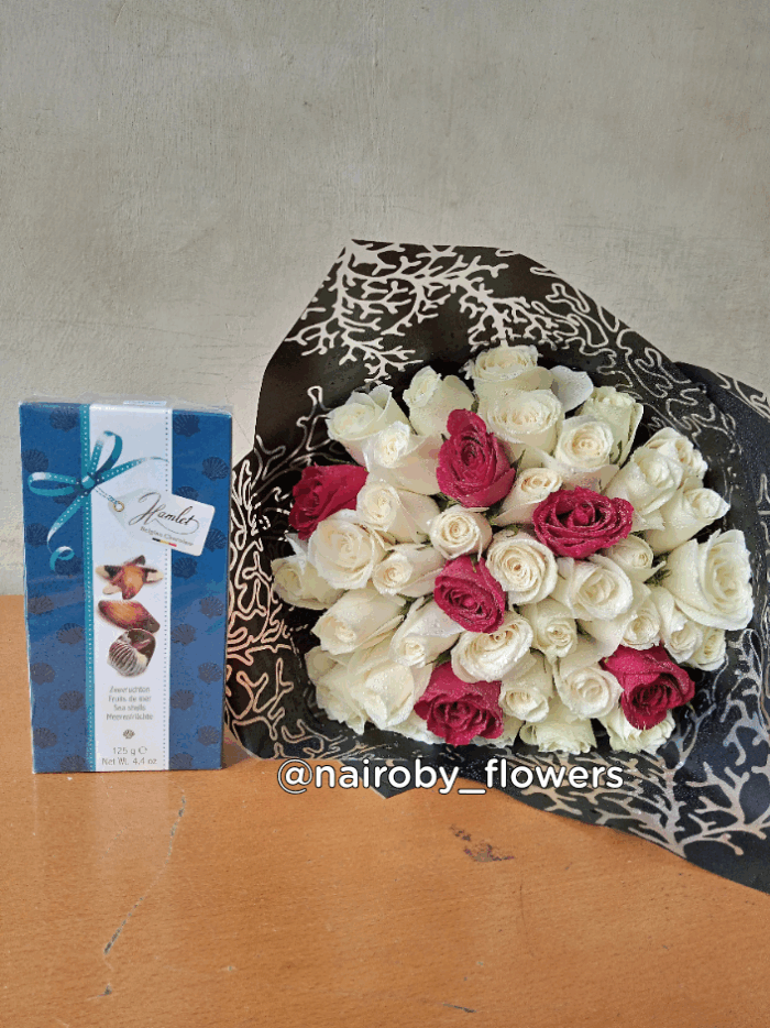 HAMLET ASSORTED CHOCOLATE WITH BOUQUET