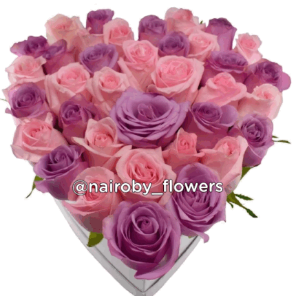DAZZLING HEART SHAPED BOX