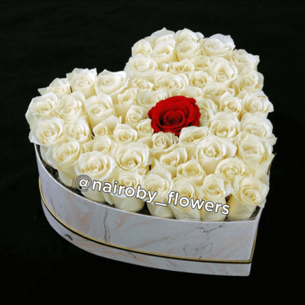 THE WHITE LOVE BOX
