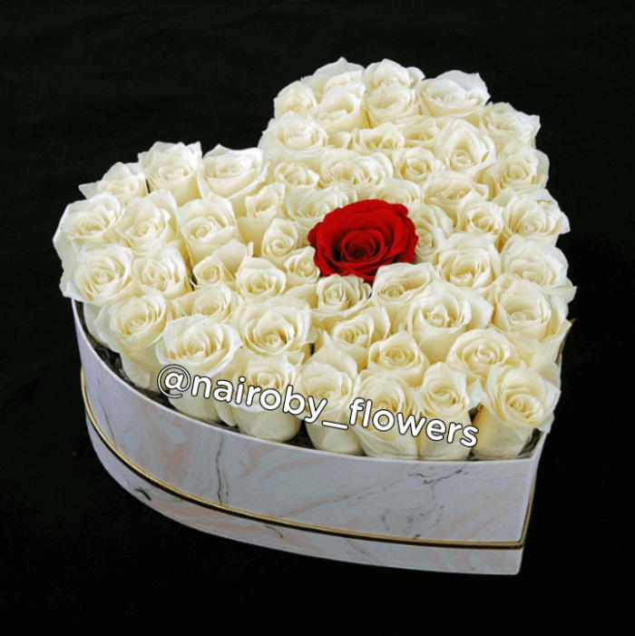 THE WHITE LOVE BOX