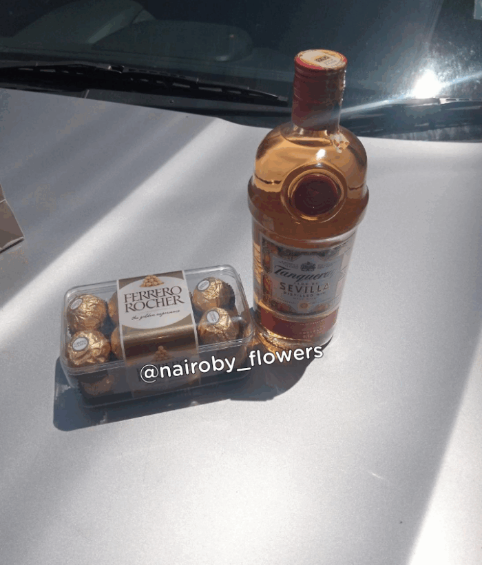 TANQUERAY & FERRERO ROCHER CHOCOLATES