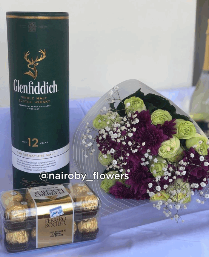 GLENFIDDICH, FERRERO CHOCOLATES & BOUQUET