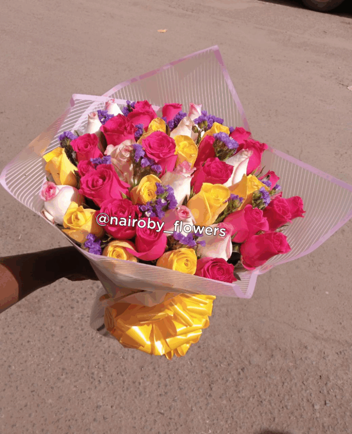 GOLDEN LUXURY BOUQUET
