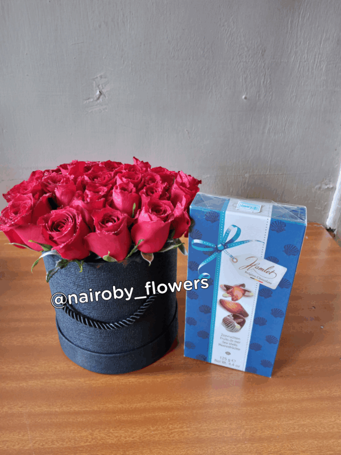 HAMLET CHOCOLATE & RED ROSES BOX