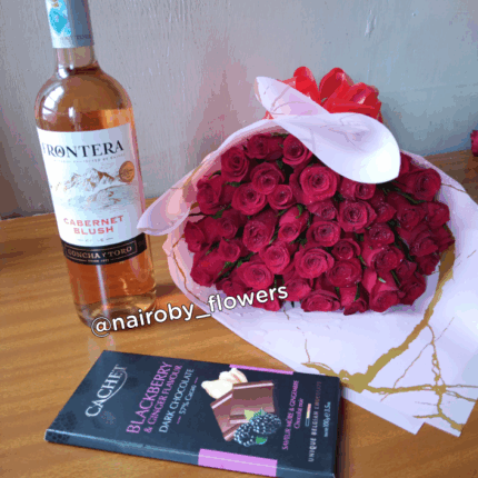 FRONTERA, CHOCOLATE & RED ROSES