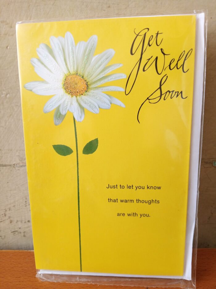 GET WELL SOON CARD