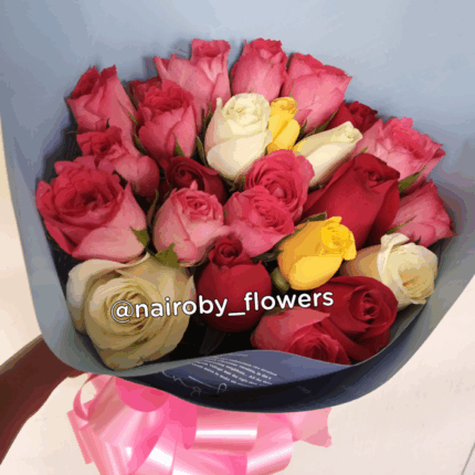MIXED ROSES BOUQUET