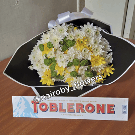 LUSTROUS FASCINATION & TOBLERONE CHOCOLATE