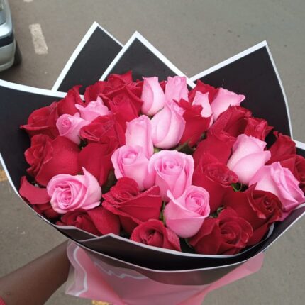 PINK  & RED HUGS