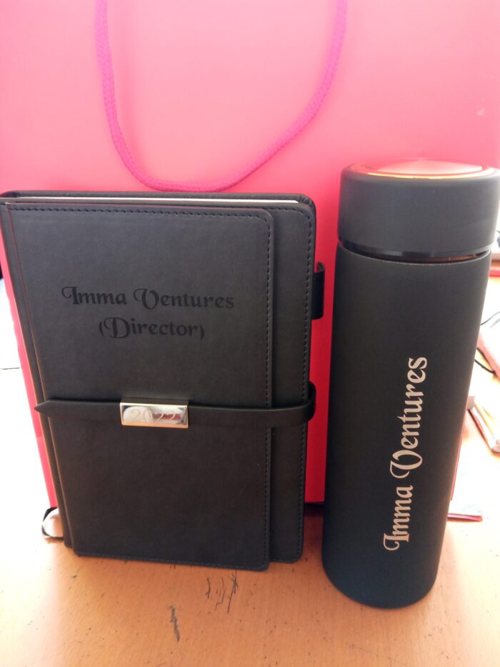 CUSTOMIZED DIARY & THERMO FLASK