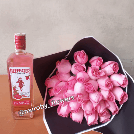 BEEFEATER PINK GIN & PINK ROSES