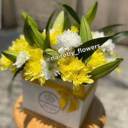 SPARKLING FLOWER BOX