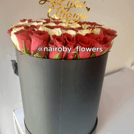 LOVE YOU TOPPER & FLOWER BOX