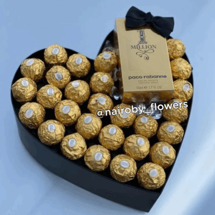 MILLION PERFUME & FERRERO CHOCOLATES