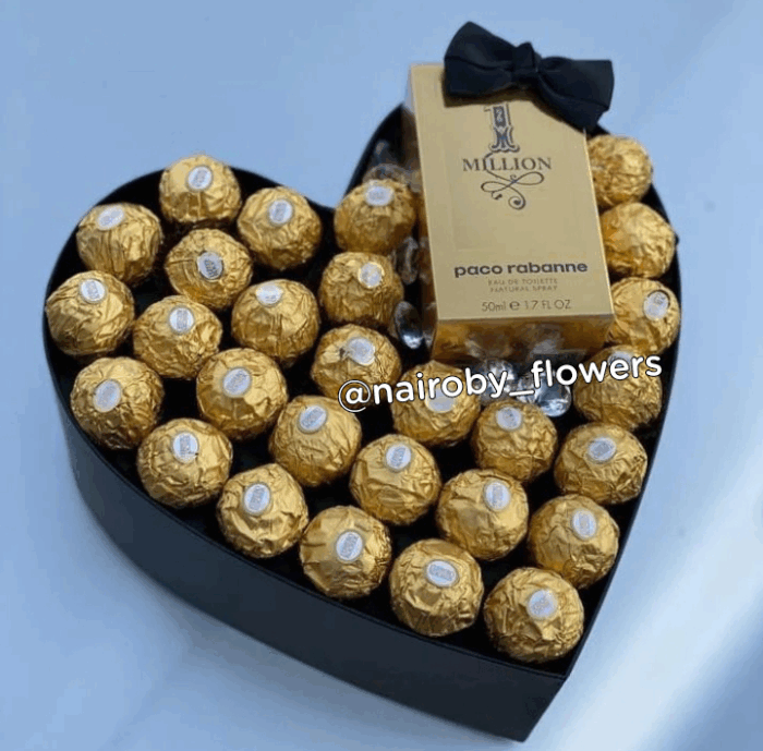 MILLION PERFUME & FERRERO CHOCOLATES