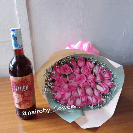 DELUSH RED WINE & BOUQUET