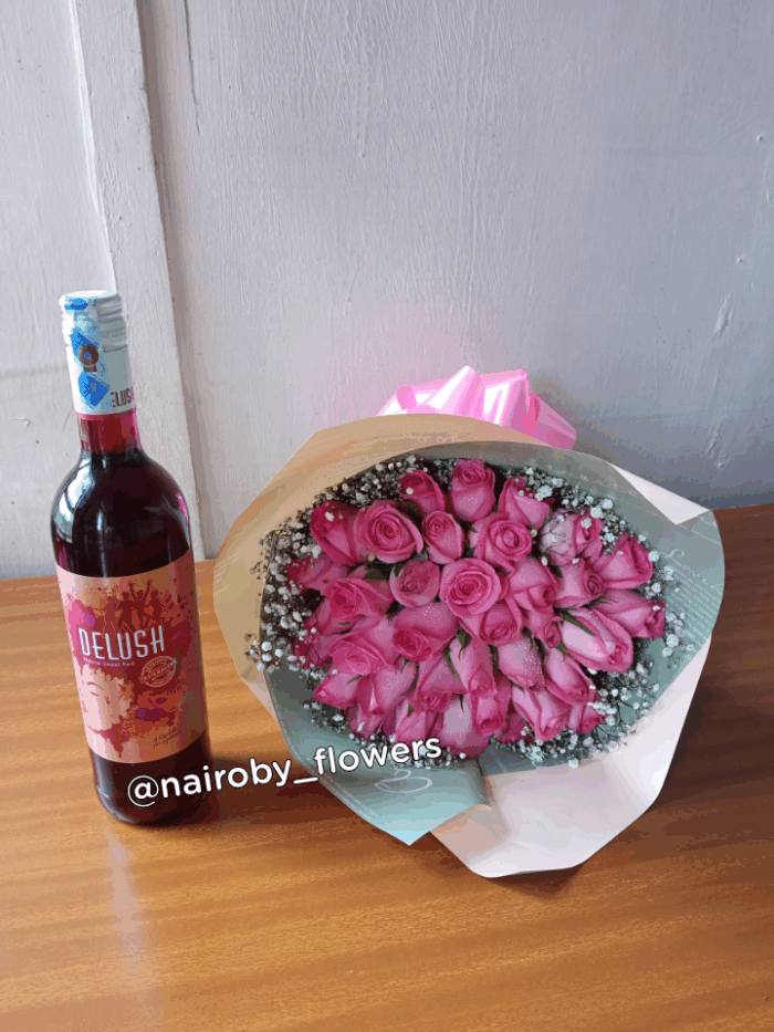 DELUSH RED WINE & BOUQUET