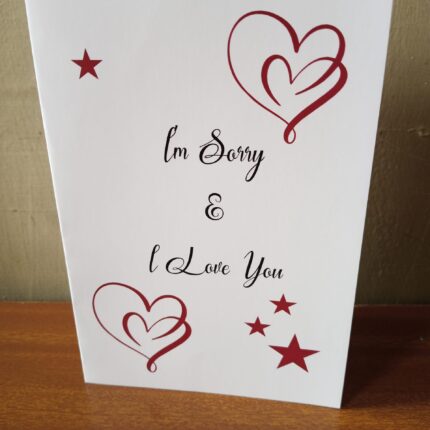 APOLOGY CARD