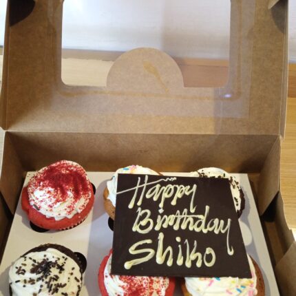 6 CUPCAKES BOX