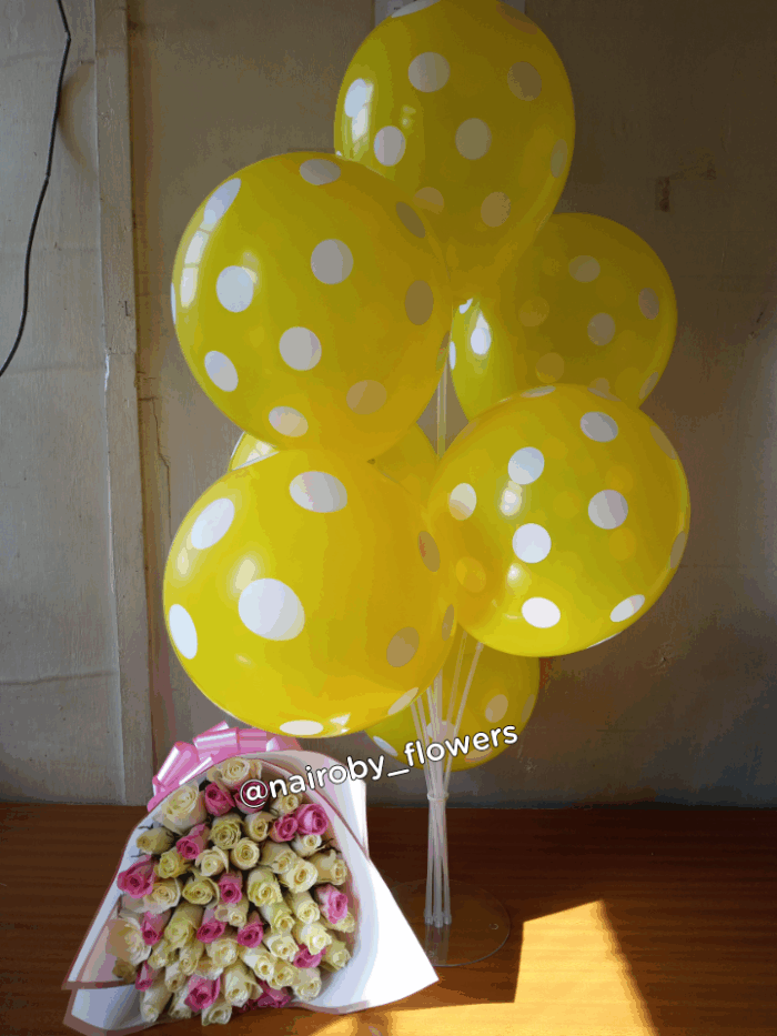 BALLOONS STAND & BOUQUET