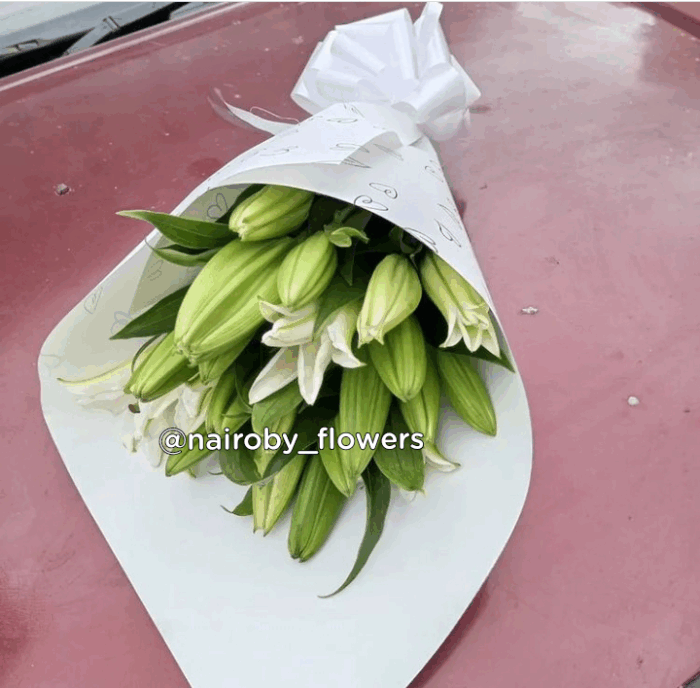 1 DOZEN LILIES