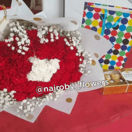 CARNATIONS & FERRERO CHOCOLATES
