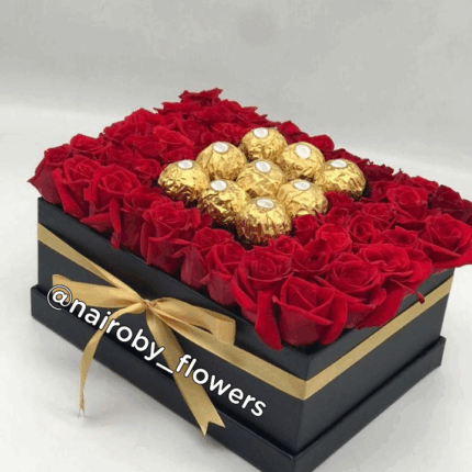 BOX OF LOVE AND CHOCOLATES