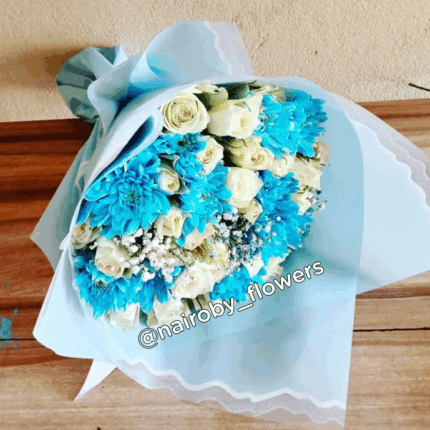 SUMMER BLUE BOUQUET