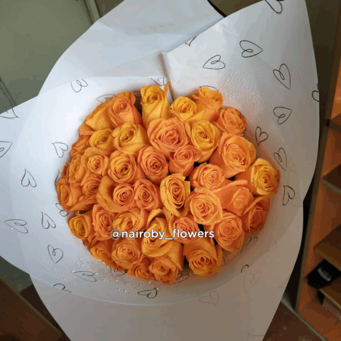 ORANGE BEAUTY BOUQUET