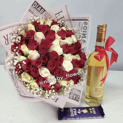 BIANCO NOBILE, CADBURY CHOCOLATE & BOUQUET
