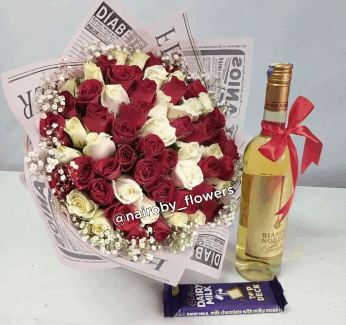 BIANCO NOBILE, CADBURY CHOCOLATE & BOUQUET