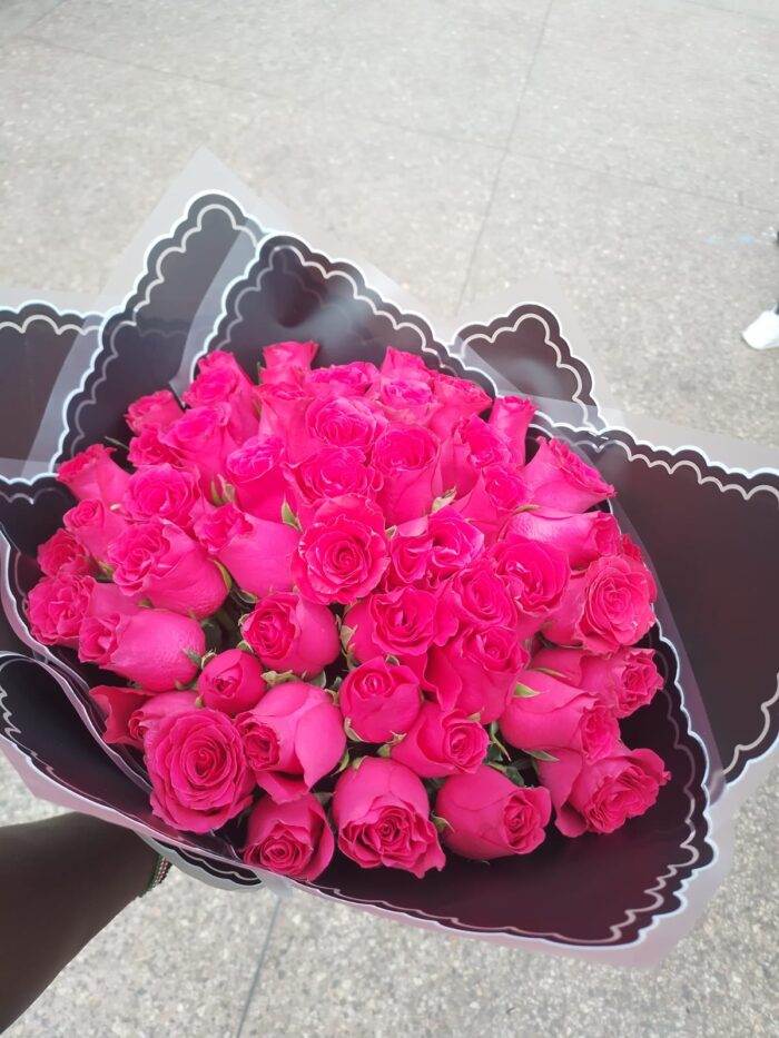 HOT PINK RHYME BOUQUET