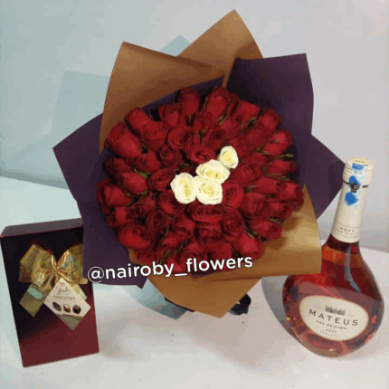 MATEUS WINE, BOUQUET AND HAMLET CHOCOLATE