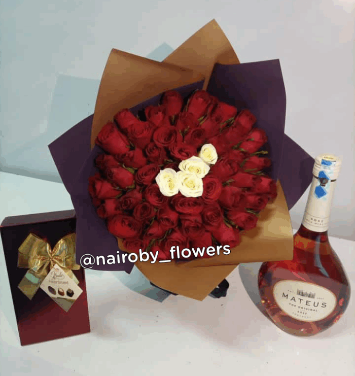 MATEUS WINE, BOUQUET AND HAMLET CHOCOLATE
