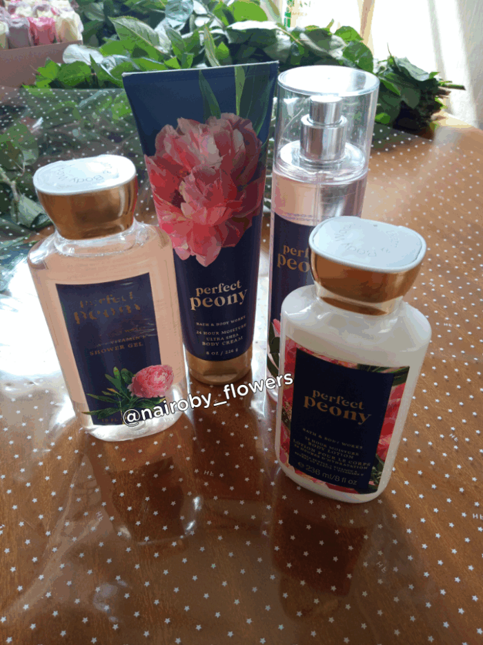 PERFECT PEONY BATH & BODY WORKS GIFTS